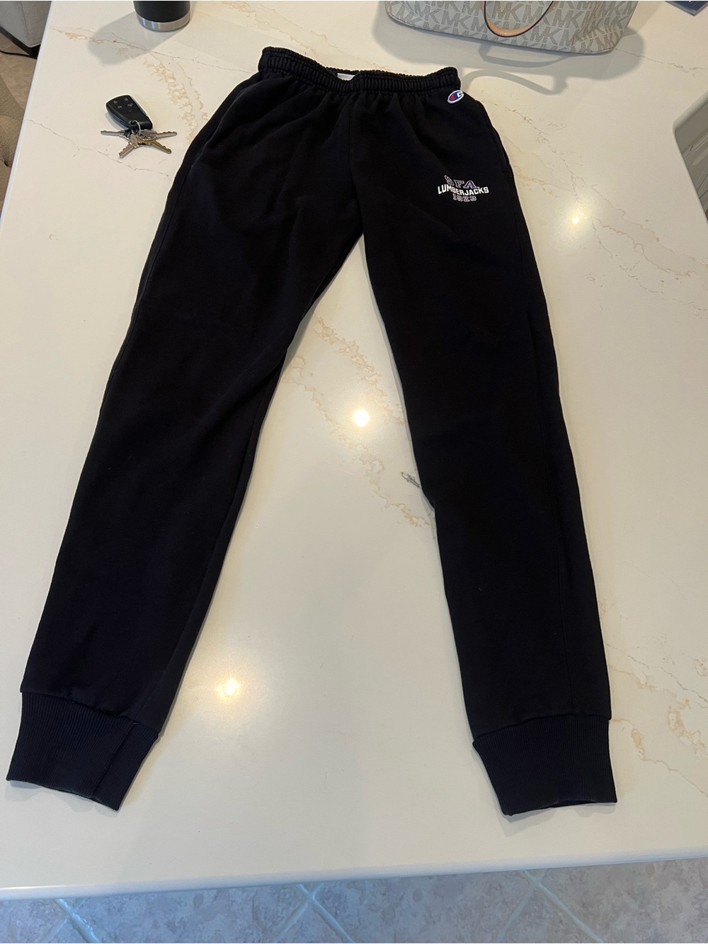 Champion Black SFA Jogger Sweatpants